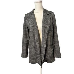 Banana Republic Black and White Plaid Blazer |Very Good Condition